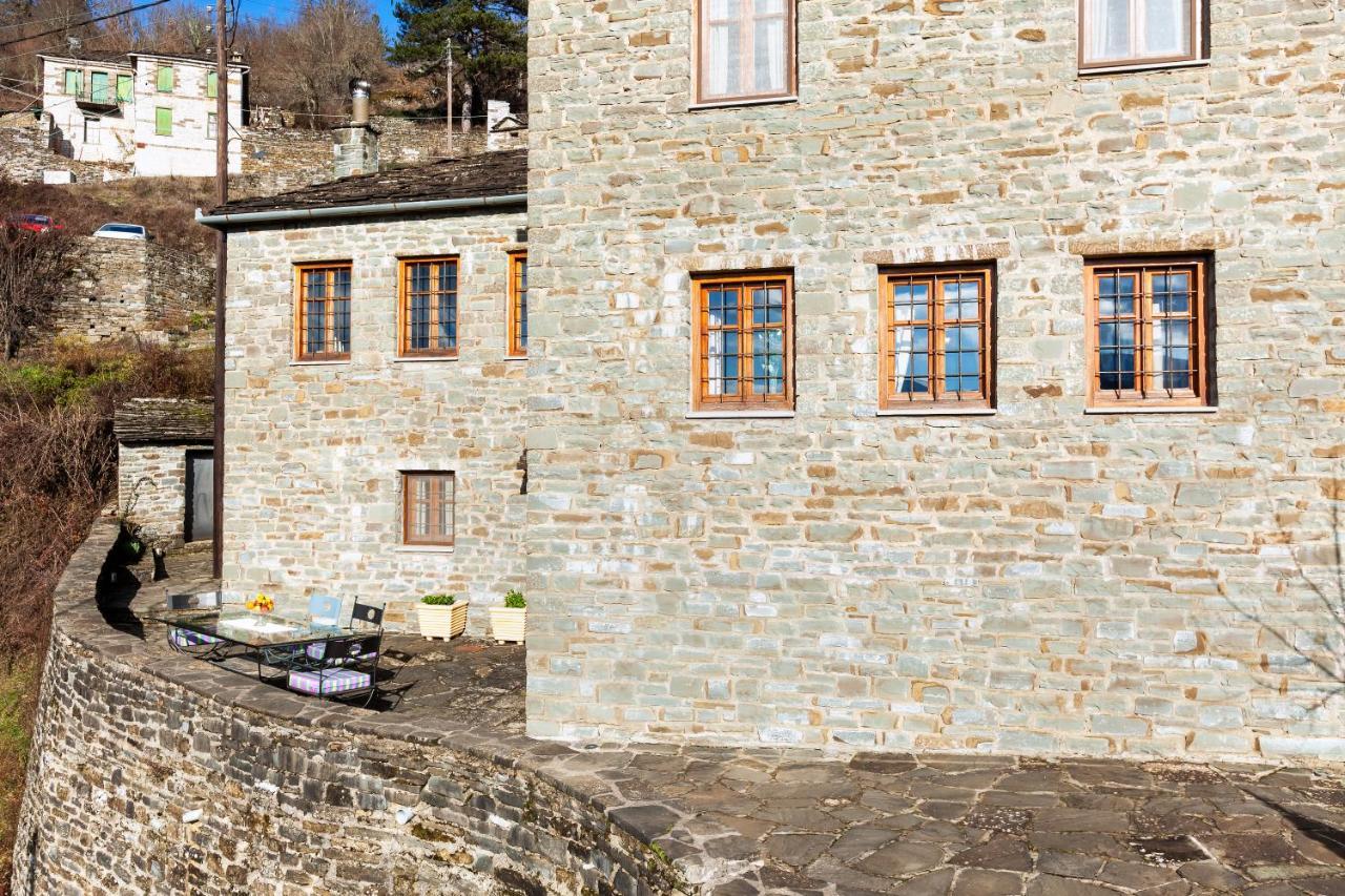 Heaven'S View Mansion - Zagori Stone Built Gem Villa Kipoi Exterior photo