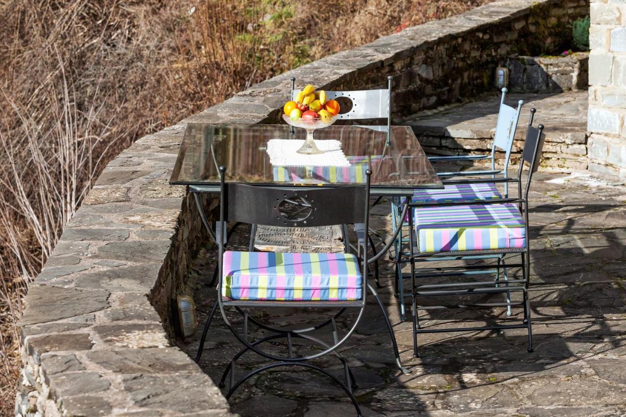 Heaven'S View Mansion - Zagori Stone Built Gem Villa Kipoi Exterior photo