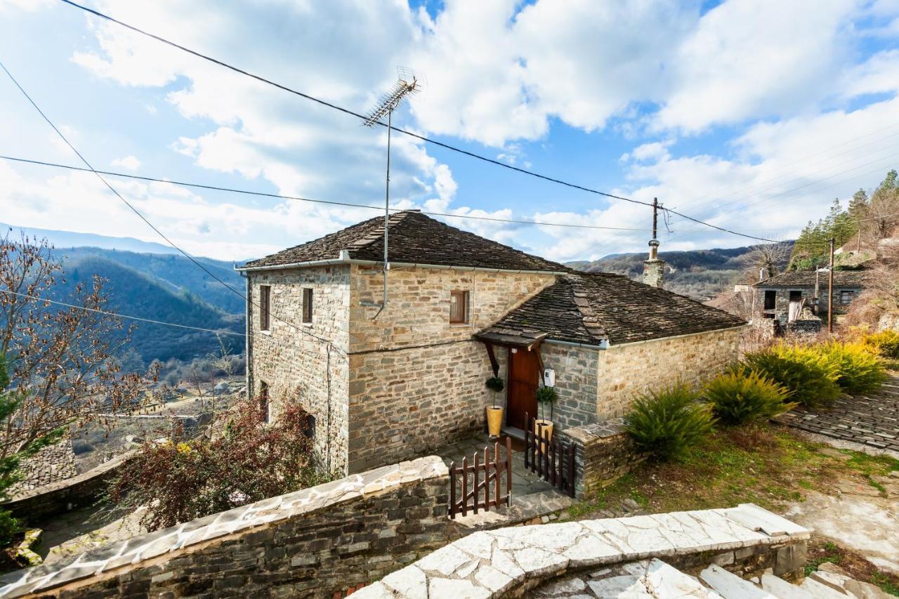 Heaven'S View Mansion - Zagori Stone Built Gem Villa Kipoi Exterior photo