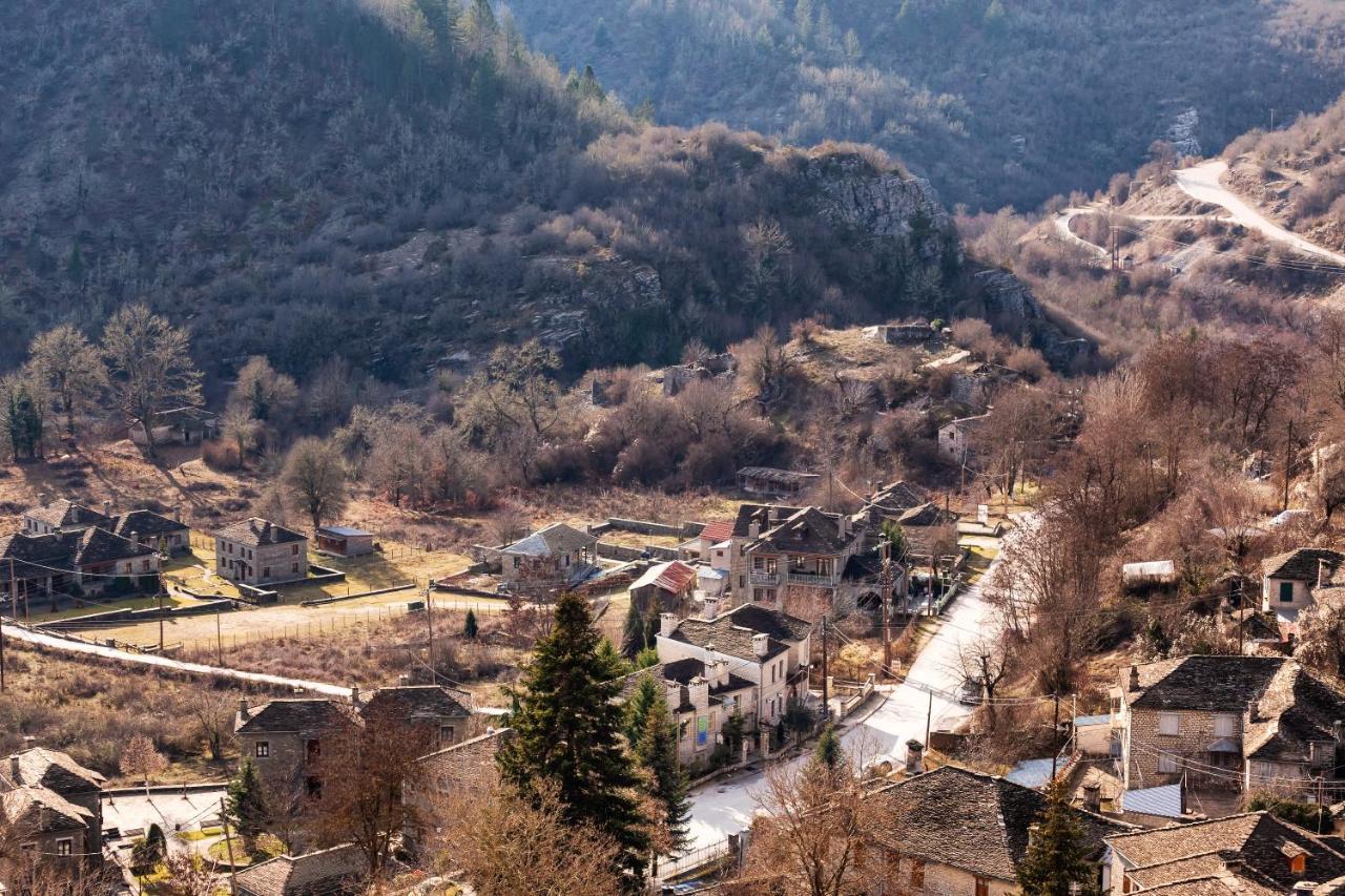 Heaven'S View Mansion - Zagori Stone Built Gem Villa Kipoi Exterior photo